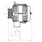 Генератор KYRON 2.0, 2.7 05-, REXTON 2.7 04-, фото 3 - інтерент-магазин Auto-Mechanic