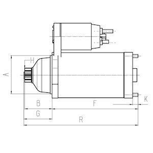 Стартер FX 35 03-, NISSAN Стартер FX 35 03-, NISSAN