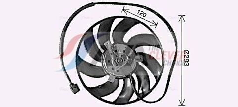 Вентилятор радіатора T5 03-