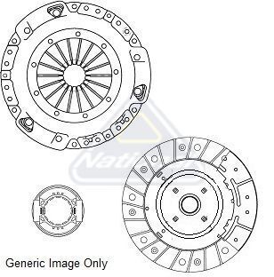 Комплект зчеплення з вижимним AUDI A4 B6|B7/A6 C6 2.7|3.0TDI 06-11 (240mm23z) Комплект зчеплення з вижимним AUDI A4 B6|B7/A6 C6 2.7|3.0TDI 06-11 (240mm23z)
