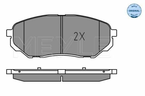 Колодки гальмівні (передні) Hyundai Santa Fe IV/Kia Sorento 2.0-3.3 15- (к-кт)