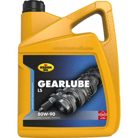 Трансмісійна олива KROON OIL GEARLUBE LS 80W-90, 5 літрів Трансмісійна олива KROON OIL GEARLUBE LS 80W-90, 5 літрів