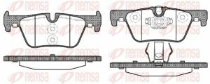 BMW Гальмівні колодки задн. F30/F31/F34/F35/F80/X3(F25)