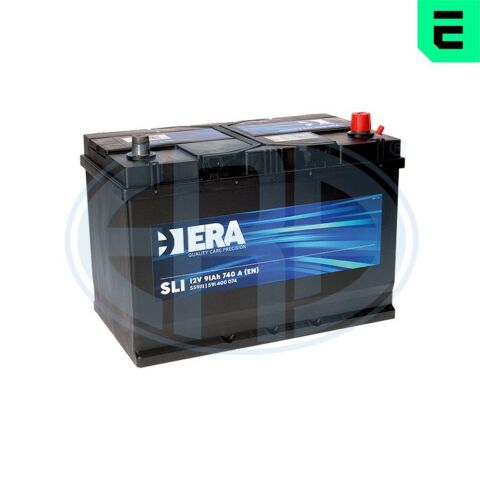 Акумулятор 91Ah, 740A, 12V, 305x178x222, ERA