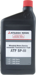 Трансмиссионное масло Mitsubishi ATF SP III, 1 литр