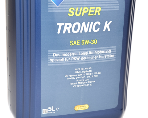 Моторна олива ARAL SUPERTRONIC K 5W-30, 5 літрів Моторна олива ARAL SUPERTRONIC K 5W-30, 5 літрів