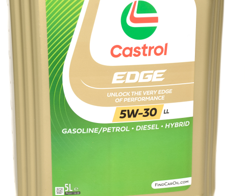 Моторна олива Castrol EDGE LL Titanium FST 5W-30, 5 літрів Моторна олива Castrol EDGE LL Titanium FST 5W-30, 5 літрів
