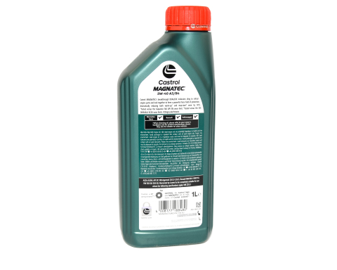 Моторное масло CASTROL Magnatec A3/B4 5W-40, 1 литр Моторное масло CASTROL Magnatec A3/B4 5W-40, 1 литр