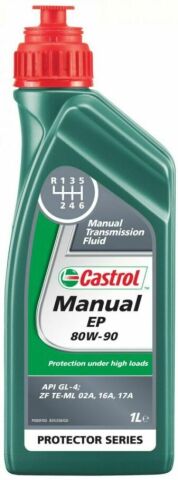 Трансмісійна олива CASTROL TRANSMAX MANUAL EP 80W-90, 1 літр Трансмісійна олива CASTROL TRANSMAX MANUAL EP 80W-90, 1 літр