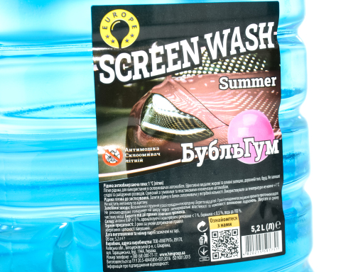 Омыватель летний EUROPE Bubble Gum, 5л.