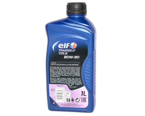 Трансмісійна Олива ELF TRANSELF TYPE B 80W-90, 1 літр Трансмісійна Олива ELF TRANSELF TYPE B 80W-90, 1 літр