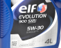 Моторна олива ELF Evolution 900 SXR 5W-30, 4 літри, фото 3 - інтерент-магазин Auto-Mechanic
