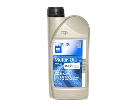 Моторное масло GENERAL MOTORS DEXOS 2 5W-30, 1 литр Моторное масло GENERAL MOTORS DEXOS 2 5W-30, 1 литр