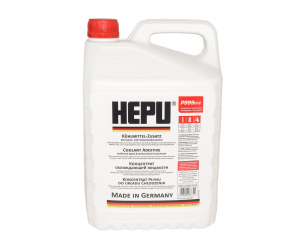 Антифриз HEPU G12 (концентрат) червоний, 5 літрів