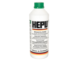 Антифриз HEPU G11 (концентрат) зелений (-38°C при розведенні 1:1), 1.5 літра