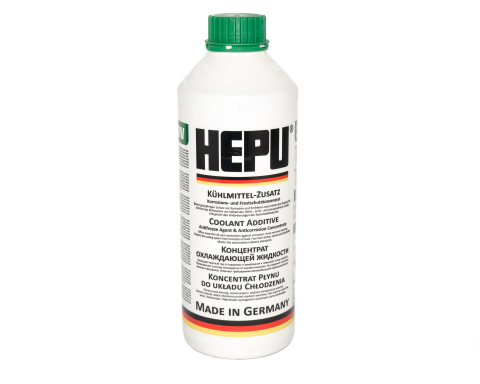 Антифриз HEPU G11 (концентрат) зелений (-38°C при розведенні 1:1), 1.5 літра Антифриз HEPU G11 (концентрат) зелений (-38°C при розведенні 1:1), 1.5 літра
