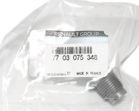 Болт зливу оливи Renault Trafic 01- (M16x1.5) (з магнітом) Болт зливу оливи Renault Trafic 01- (M16x1.5) (з магнітом)
