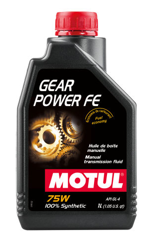 Трансмиссионное масло MOTUL Gear Power FE 75W, 1 литр Трансмиссионное масло MOTUL Gear Power FE 75W, 1 литр