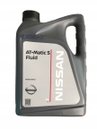 Трансмиссионное масло Nissan ATF Matic S, 5 литров Трансмиссионное масло Nissan ATF Matic S, 5 литров