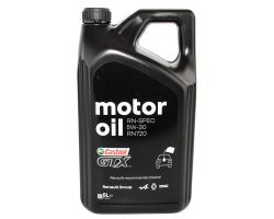 Моторное масло RENAULT Castrol GTX RN 720 5W-30, 5 литров