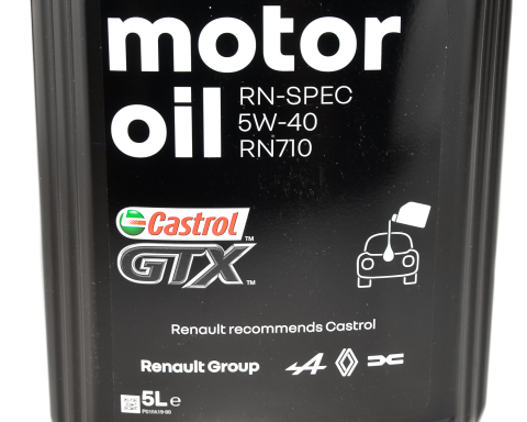 Моторна олива RENAULT Castrol GTX RN-Spec RN710 5W-40, 5 літрів Моторна олива RENAULT Castrol GTX RN-Spec RN710 5W-40, 5 літрів
