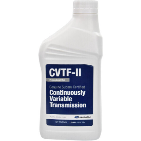 Трансмиссионное масло Subaru Certified CVTF-II, 1 литр