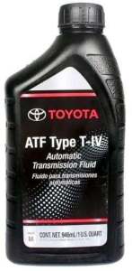 Трансмісійна олива Toyota ATF TYPE T-4, 1 літр