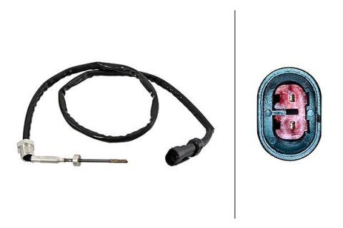 Датчик, температура отработанных газов