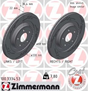 Диск гальмівний BLACK Z