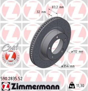 Диск гальмівний BLACK Z