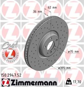 Диск тормозной SPORT Z левый