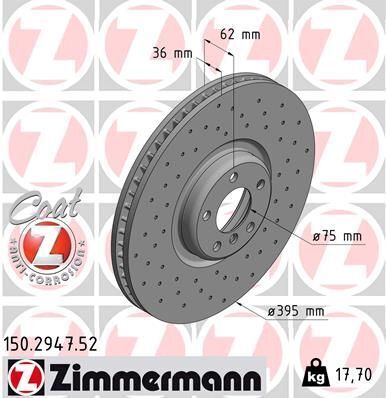 Диск гальмівний SPORT Z лівий Диск гальмівний SPORT Z лівий