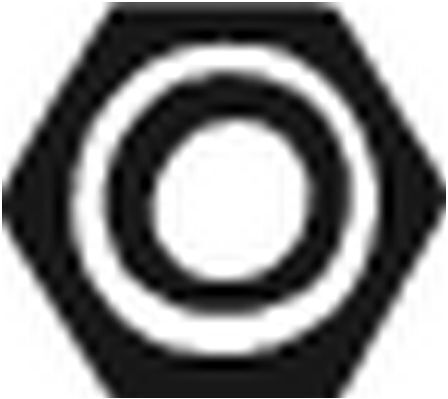 Гайка, выпускной коллектор