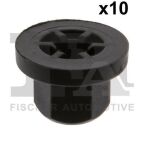 Гайка пластикова (к-кт 10шт) для кріплення деталей кузова BMW/MB (чорна)