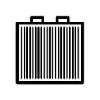 Радиатор печки VW Golf/Jetta 09-/Skoda Yeti 09-17