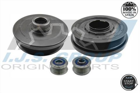 Шків колінвалу + шків генератора BMW X3 (F25)/X5 (F15/F85)/X6 (F16/F86) 13-19 N57 D30A