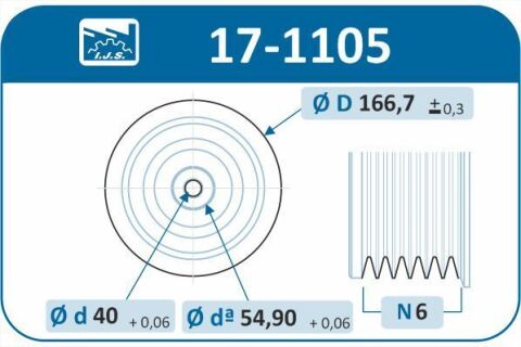 Шкив коленвала BMW 1 (E81)/3 (E90)/X1 (E84)/5 (E60)/X3 (E83/F25) 2.0D 04- (6PK) N47/M47 Шкив коленвала BMW 1 (E81)/3 (E90)/X1 (E84)/5 (E60)/X3 (E83/F25) 2.0D 04- (6PK) N47/M47