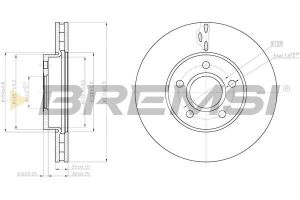 Гальмівний диск Focus/Focus C-Max/S40