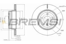 Гальмівний диск зад. BMW X5 (E70/F15/F85) / X6 (E72/72/F16/F86) 06- Гальмівний диск зад. BMW X5 (E70/F15/F85) / X6 (E72/72/F16/F86) 06-