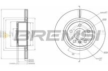 Гальмівний диск зад. F25/F26 10-
