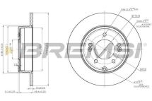 Гальмівний диск задн. Azera/Grandeur/Tucson/NF/Sonata/K5/Optima 05- Гальмівний диск задн. Azera/Grandeur/Tucson/NF/Sonata/K5/Optima 05-