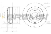 Гальмівний диск задн/пер. Grand Santa Fe/Santa Fe/Sorento 09- Гальмівний диск задн/пер. Grand Santa Fe/Santa Fe/Sorento 09-