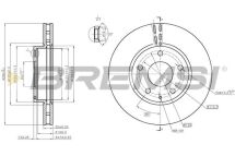Тормозной диск пер. 3/CX3 13-