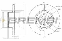 Гальмівний диск пер. X3 F25/X4 F26 10- 1.6-3.0 Гальмівний диск пер. X3 F25/X4 F26 10- 1.6-3.0