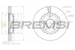 Гальмівний диск перед. Ceed/Elantra/Proceed (11-21)