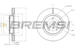 Тормозной диск перед. Escudo (05-21)(294x25mm) Тормозной диск перед. Escudo (05-21)(294x25mm)