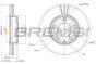 Тормозной диск перед. Mazda 6 (05-08), фото 1 - интернет-магазин Auto-Mechanic
