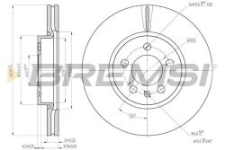 Тормозной диск перед. POLO VI/IBIZA V 1.0-1.6 17- (276x24mm)