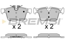 Гальмівні колодки зад. MB C-CLASS W205 13- (ATE-TEVES)