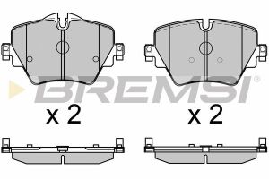 Гальмівні колодки пер. F40/F45/F46/G20/F90/G31/F97 14- (TRW)